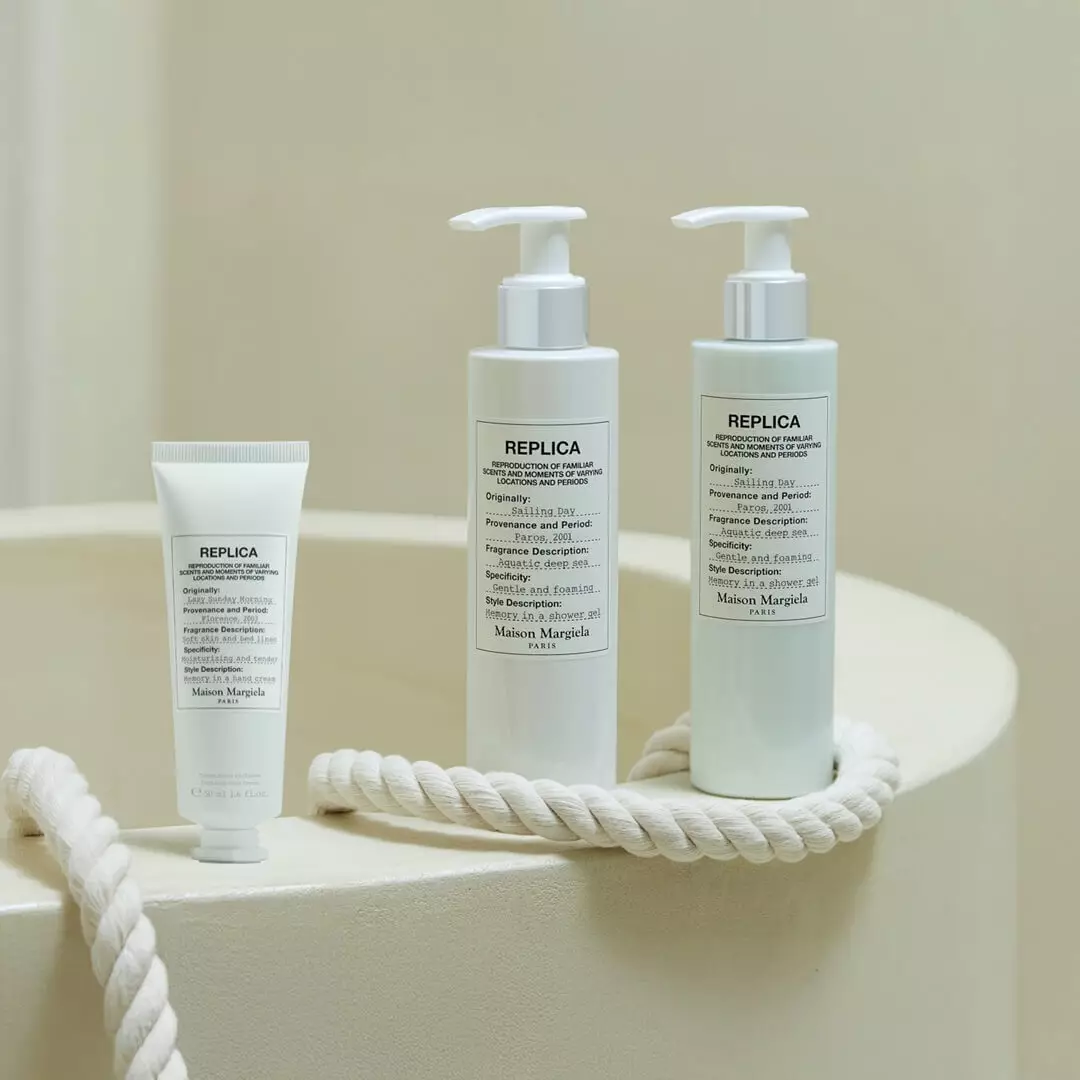 Sailing day bath and body collection