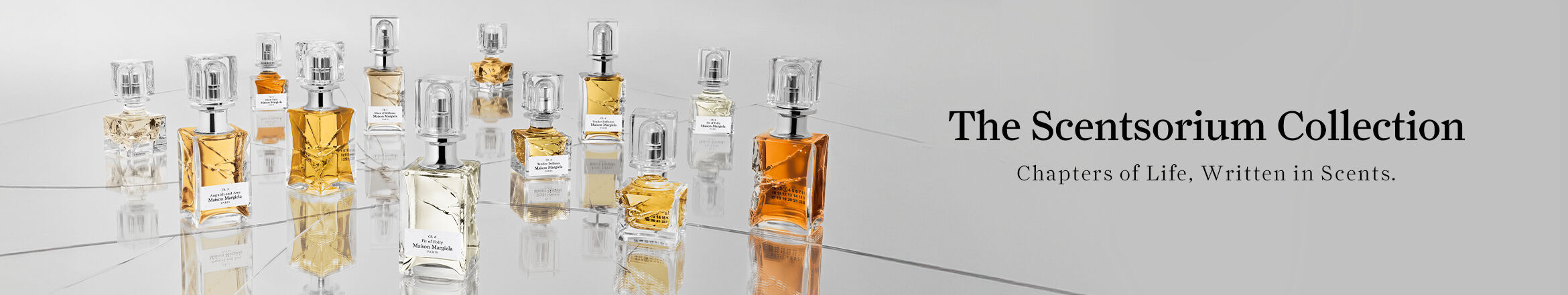 The Scentsorium Collection. Chapters of life, written in scents.