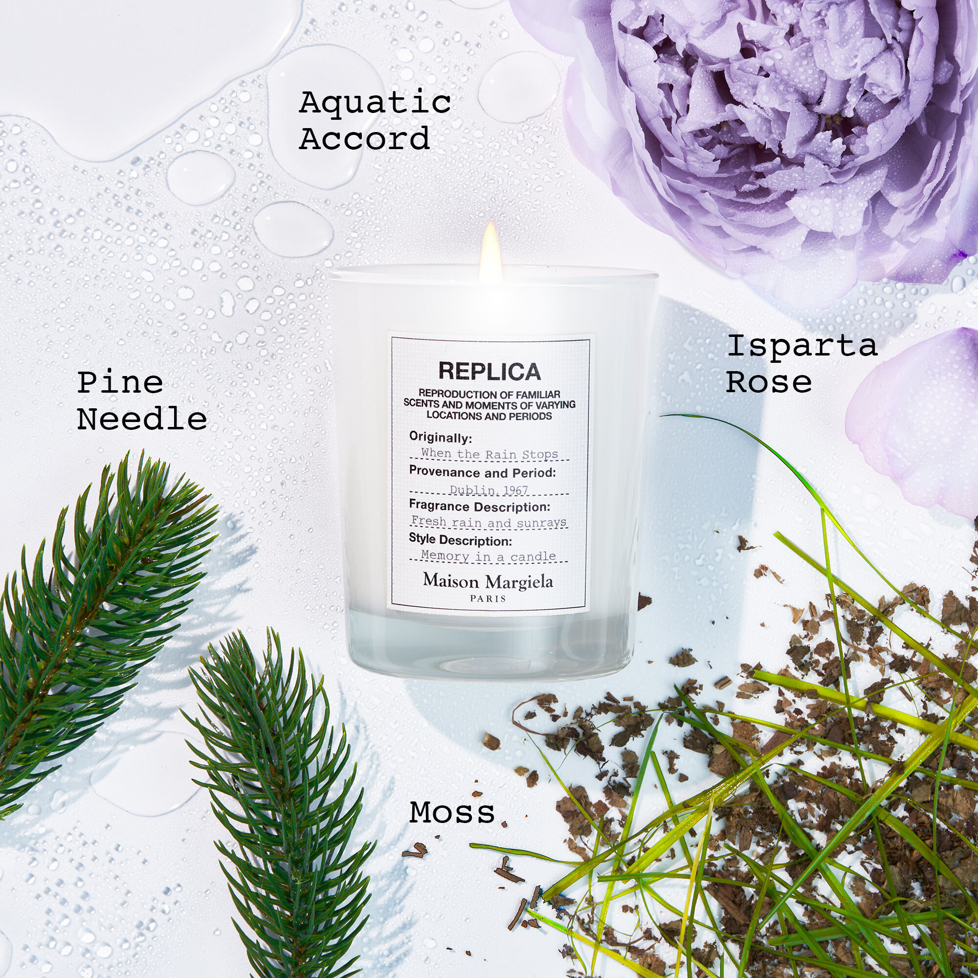 REPLICA When the Rain Stops Scented Candle