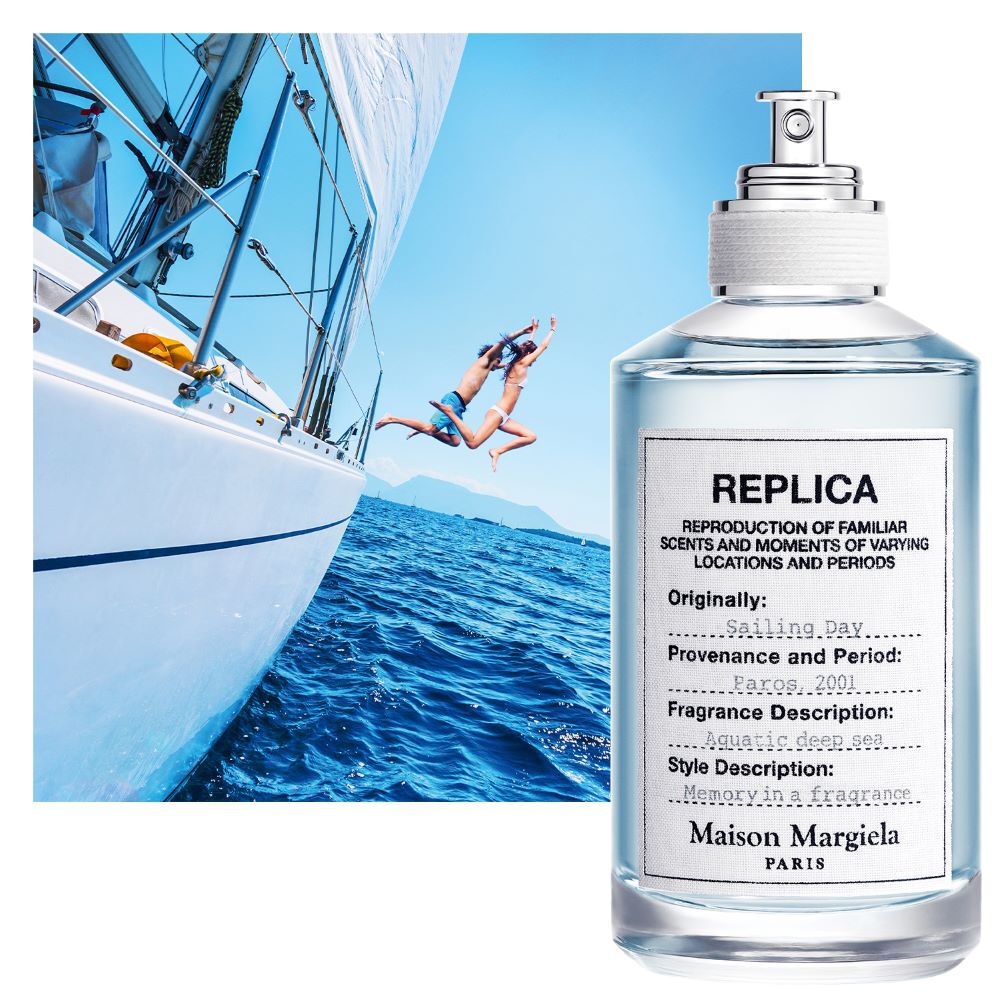 豊富なギフト REPLICA Sailing Day, Eau de Toilette by Maison Margiela 香水(ユニセックス)