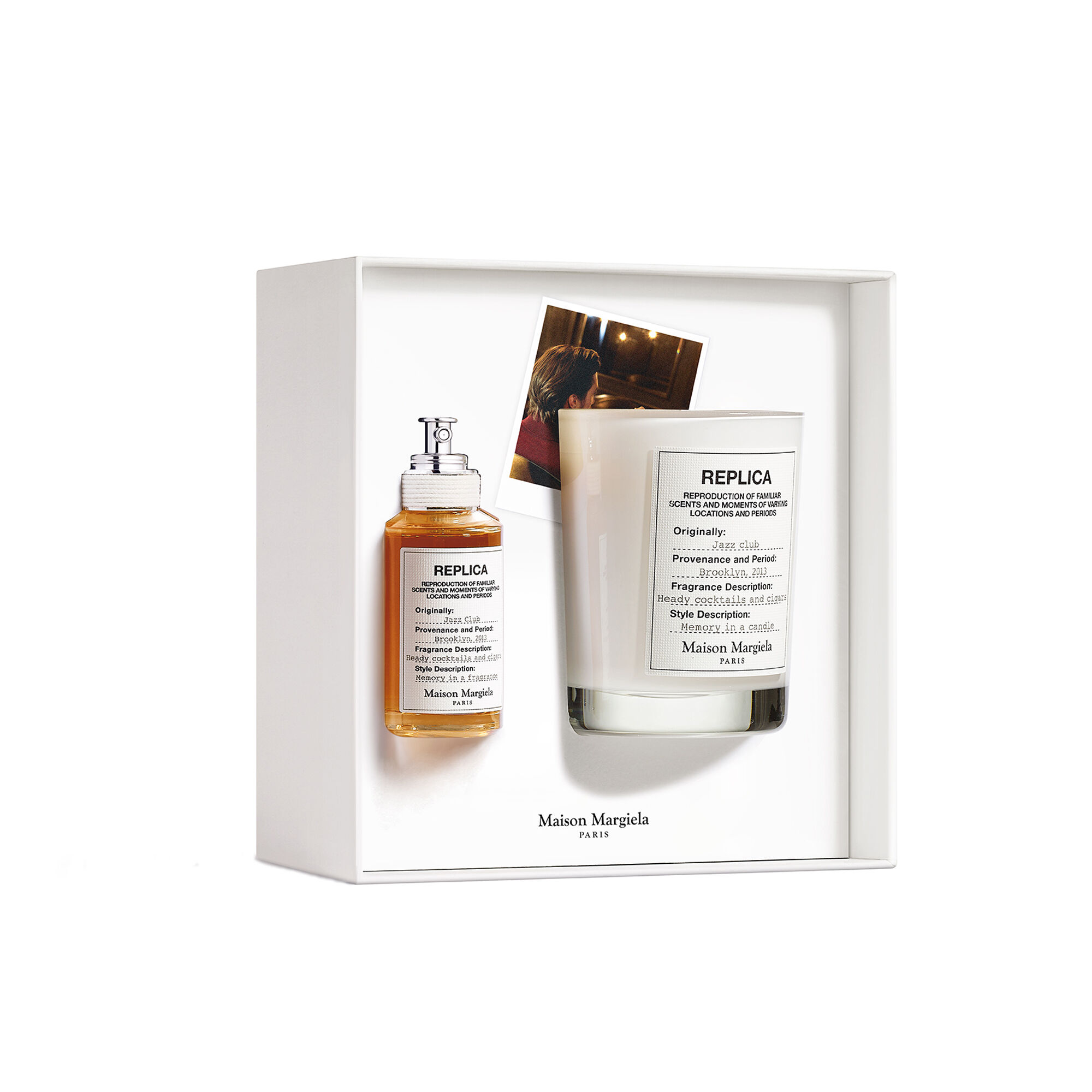 REPLICA Jazz Club Set, Eau de Toilette & Candleby Maison