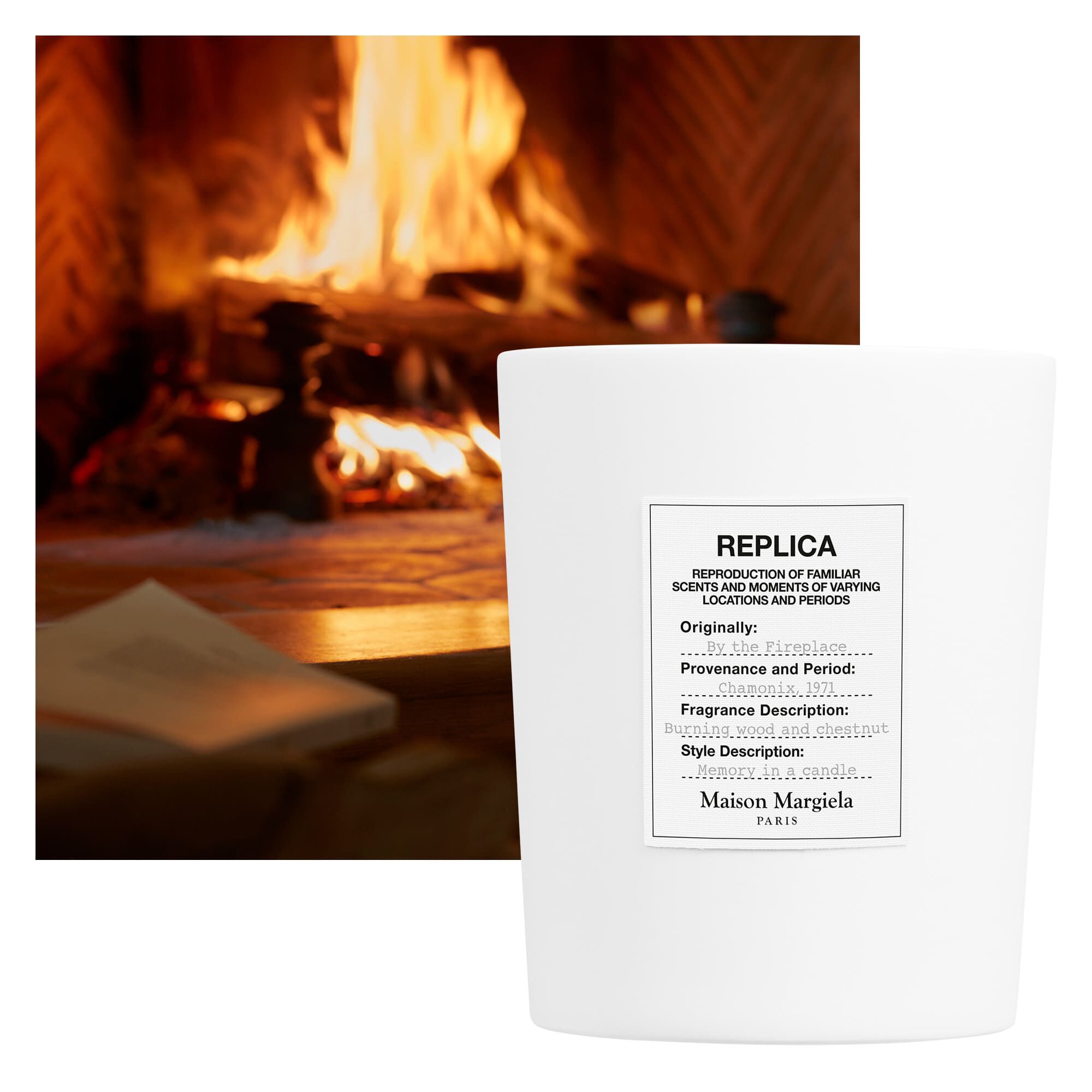 REPLICA By the Fireplace Ceramic Candle | Maison Margiela