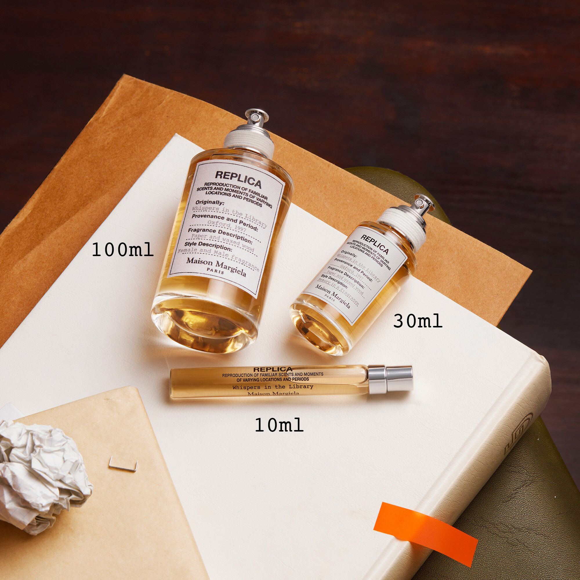 REPLICA Whispers in the Library Eau de Toilette by Maison Margiela