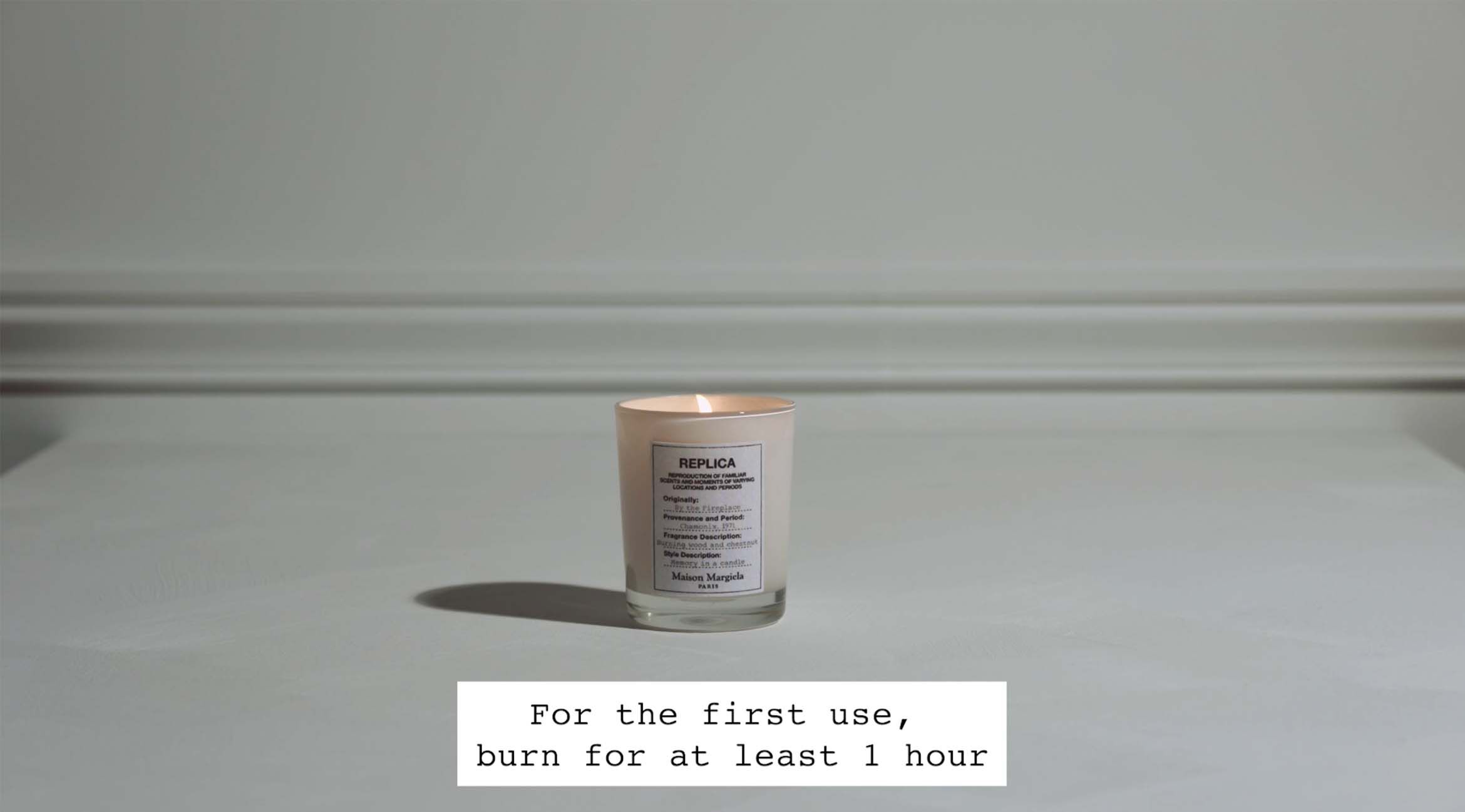 REPLICA By the Fireplace Scented Candle Maison Margiela