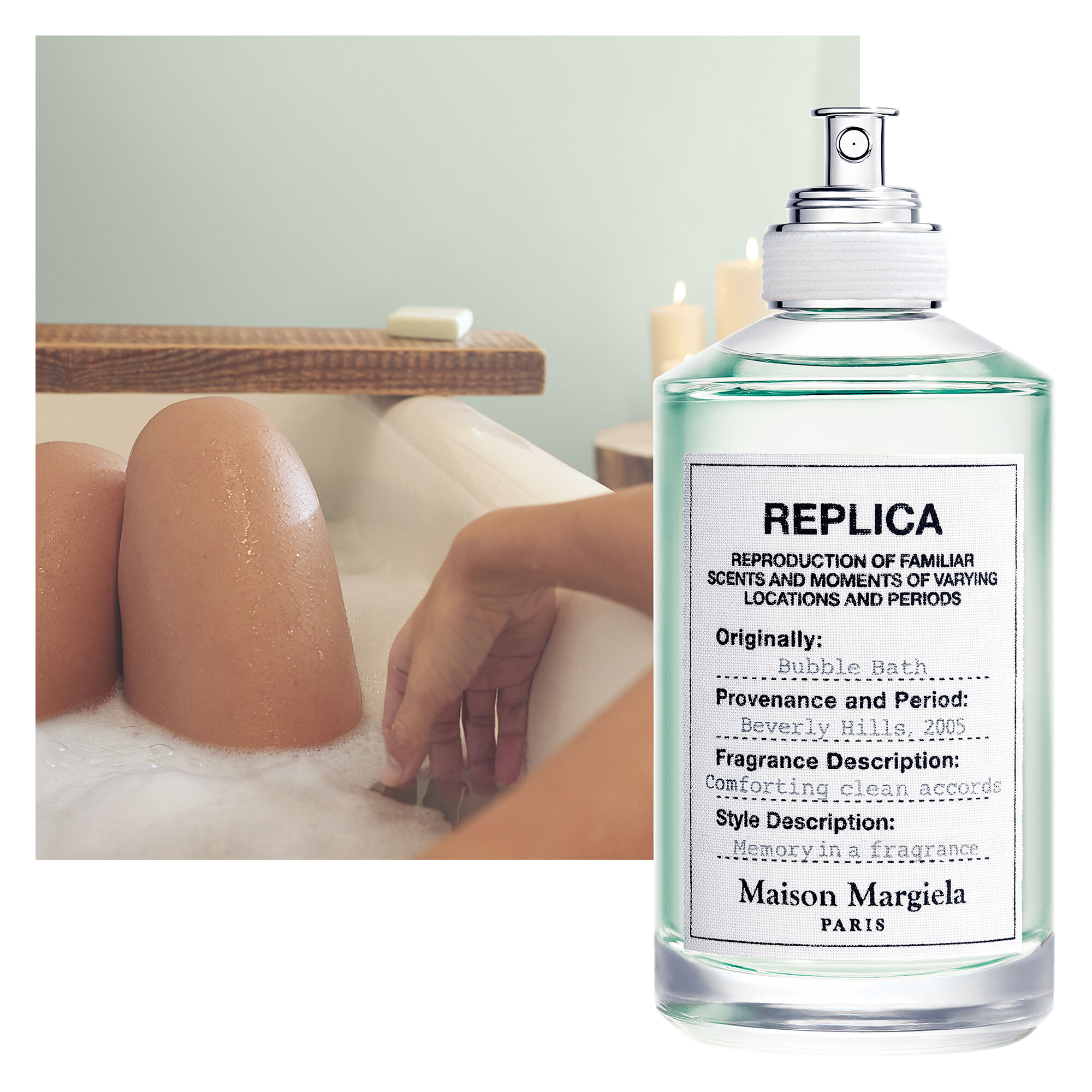 Maison margiela perfume top bubble bath
