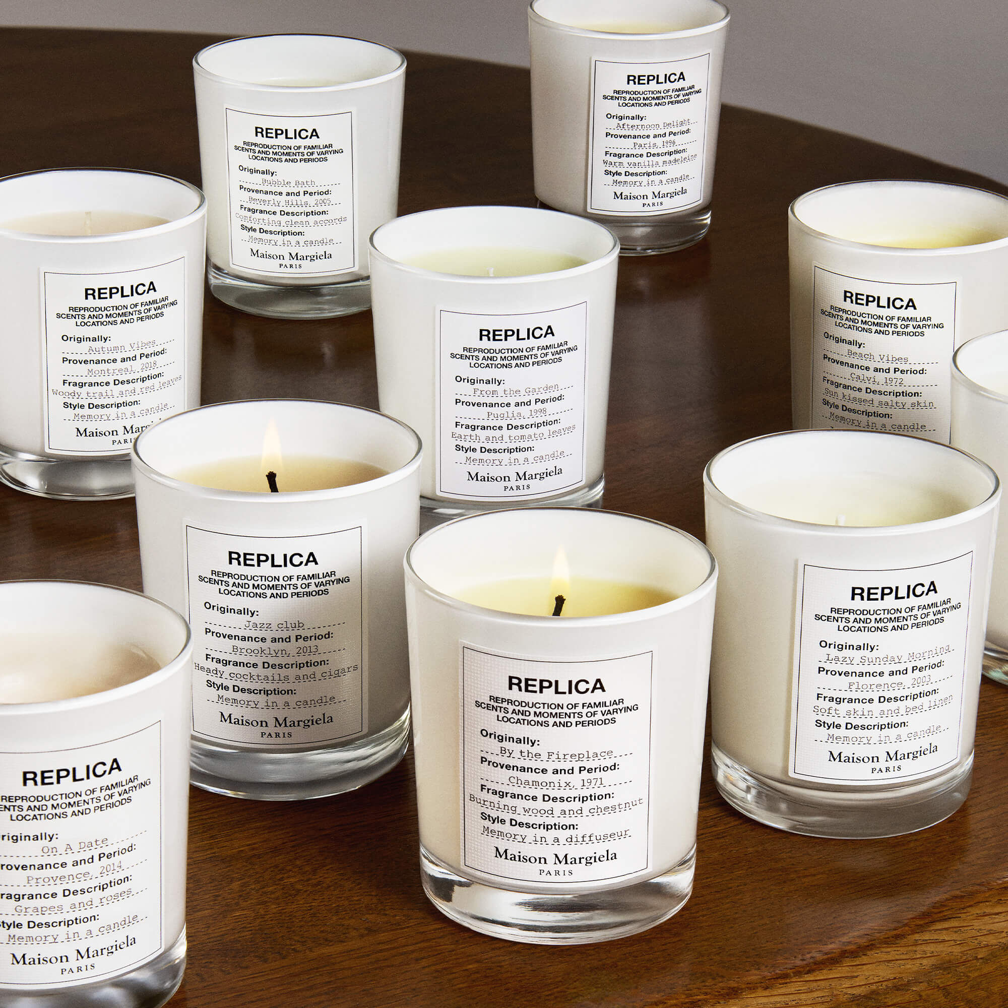 REPLICA Bubble Bath Scented Candle