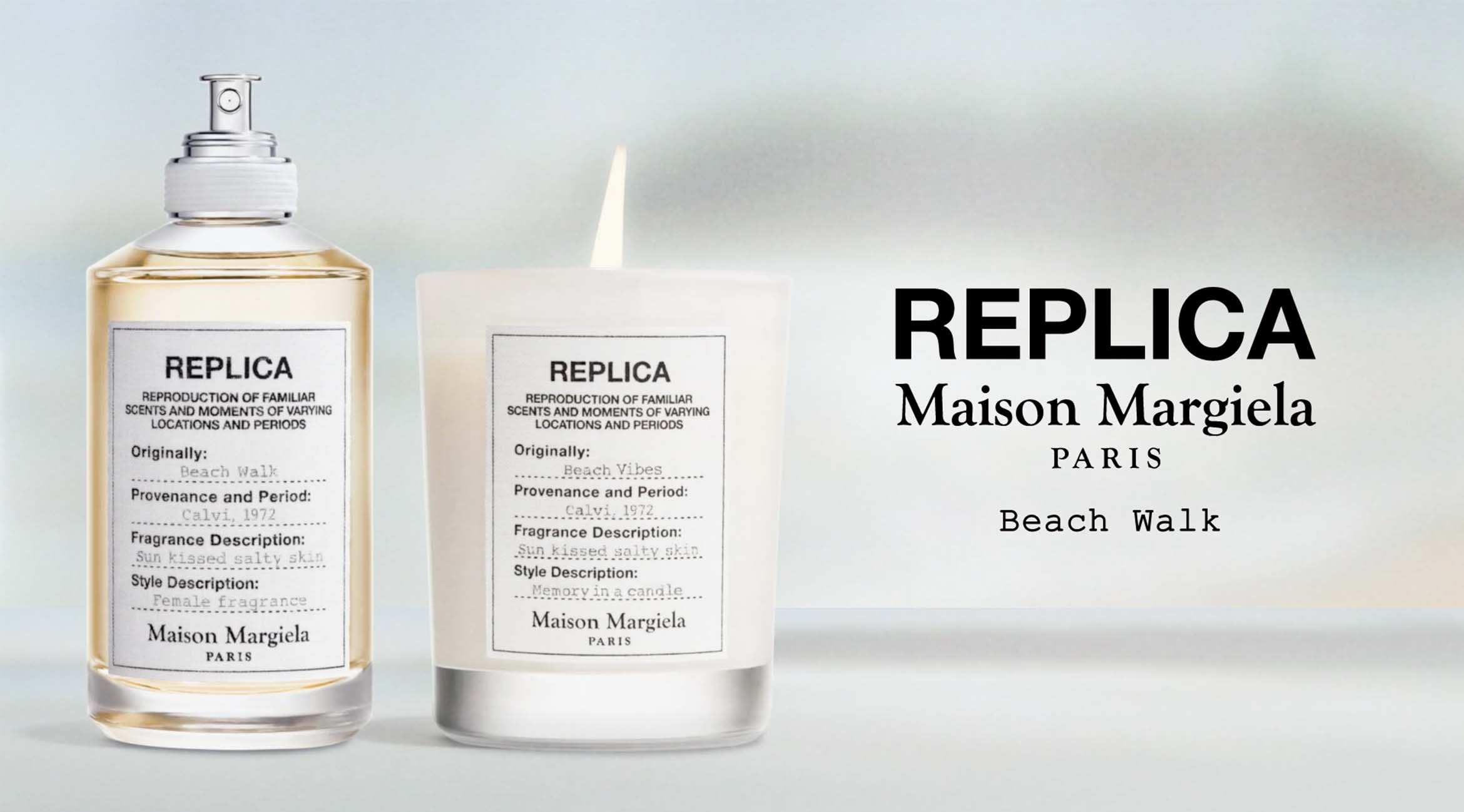 REPLICA Beach Vibes Scented Candle Maison Margiela